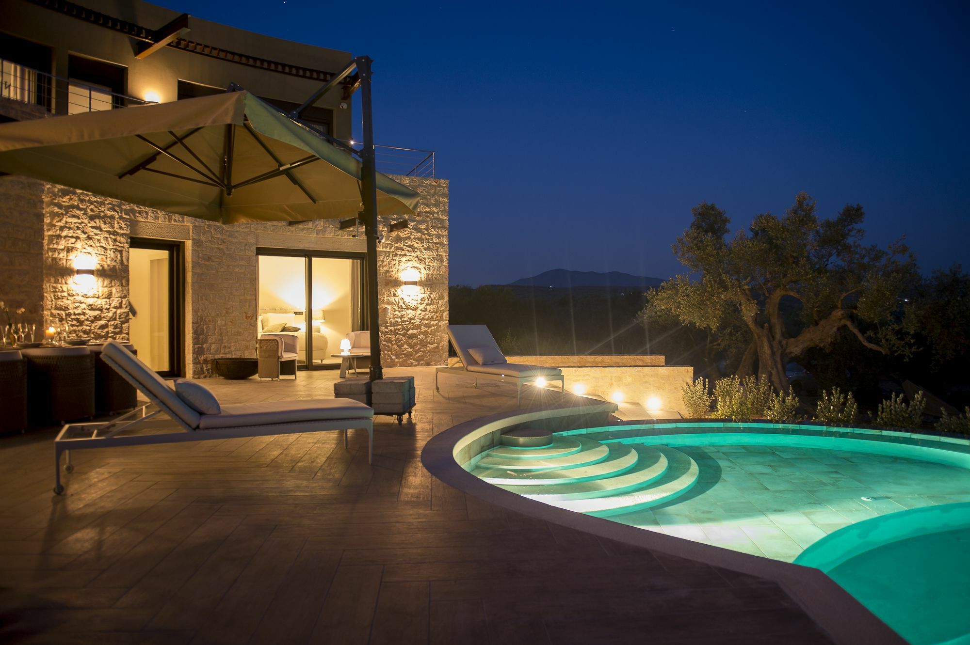 Luxury Villa The Olive Retreat Tragana  Экстерьер фото